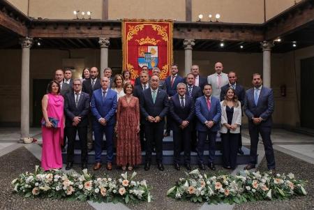 Imagen Miguel Ángel de Vicente inicia su segundo mandato como presidente de la Diputación de Segovia con la intención de “dar sentido a la palabra compromiso y respuesta a la palabra confianza”