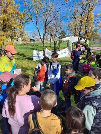 Imagen Más de tres centenares de escolares disfrutan de una mañana de Orientación en el inicio del calendario del Deporte Escolar